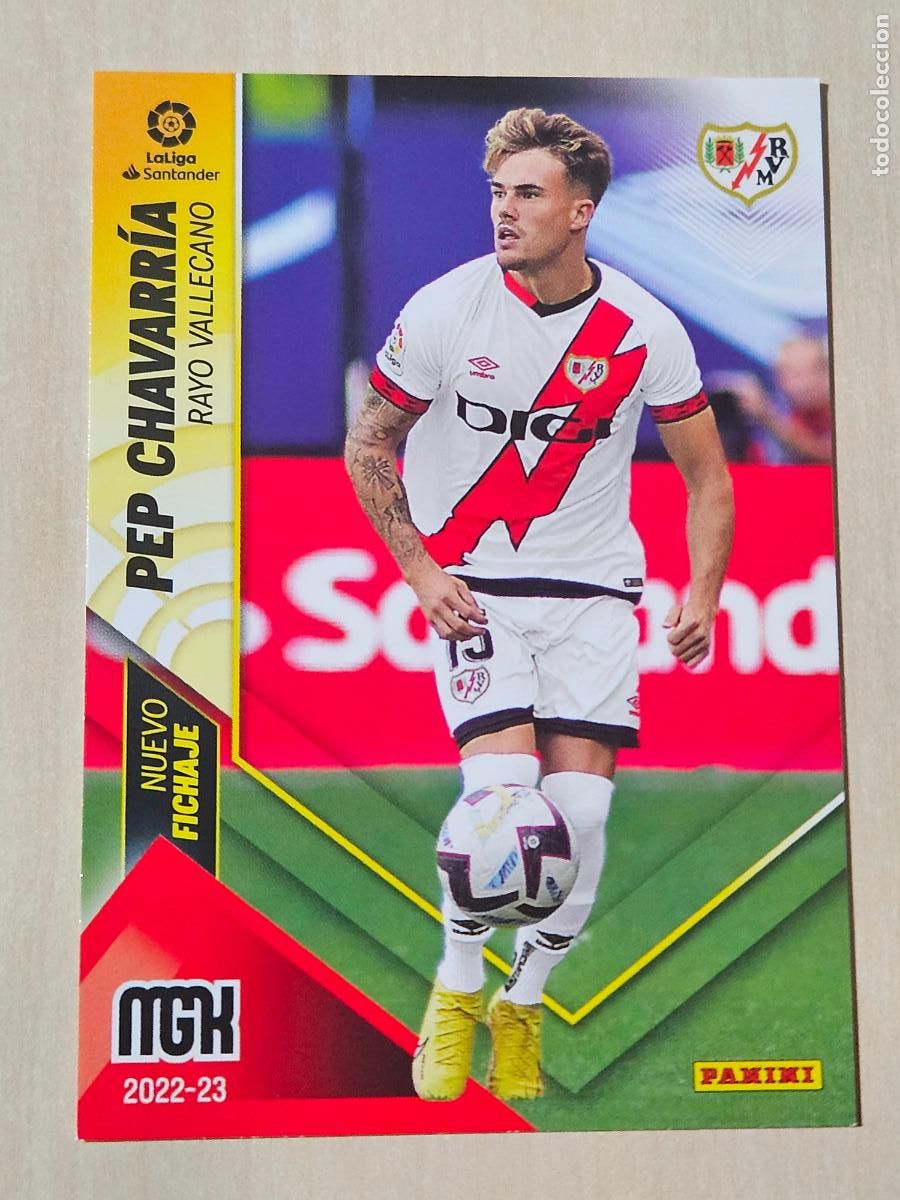 Fu&szlig;ball-Sticker: CROMO N&ordm; 471 PEP CHAVARRIA - MEGACRACKS 2022 23 - NUEVO FICHAJE
