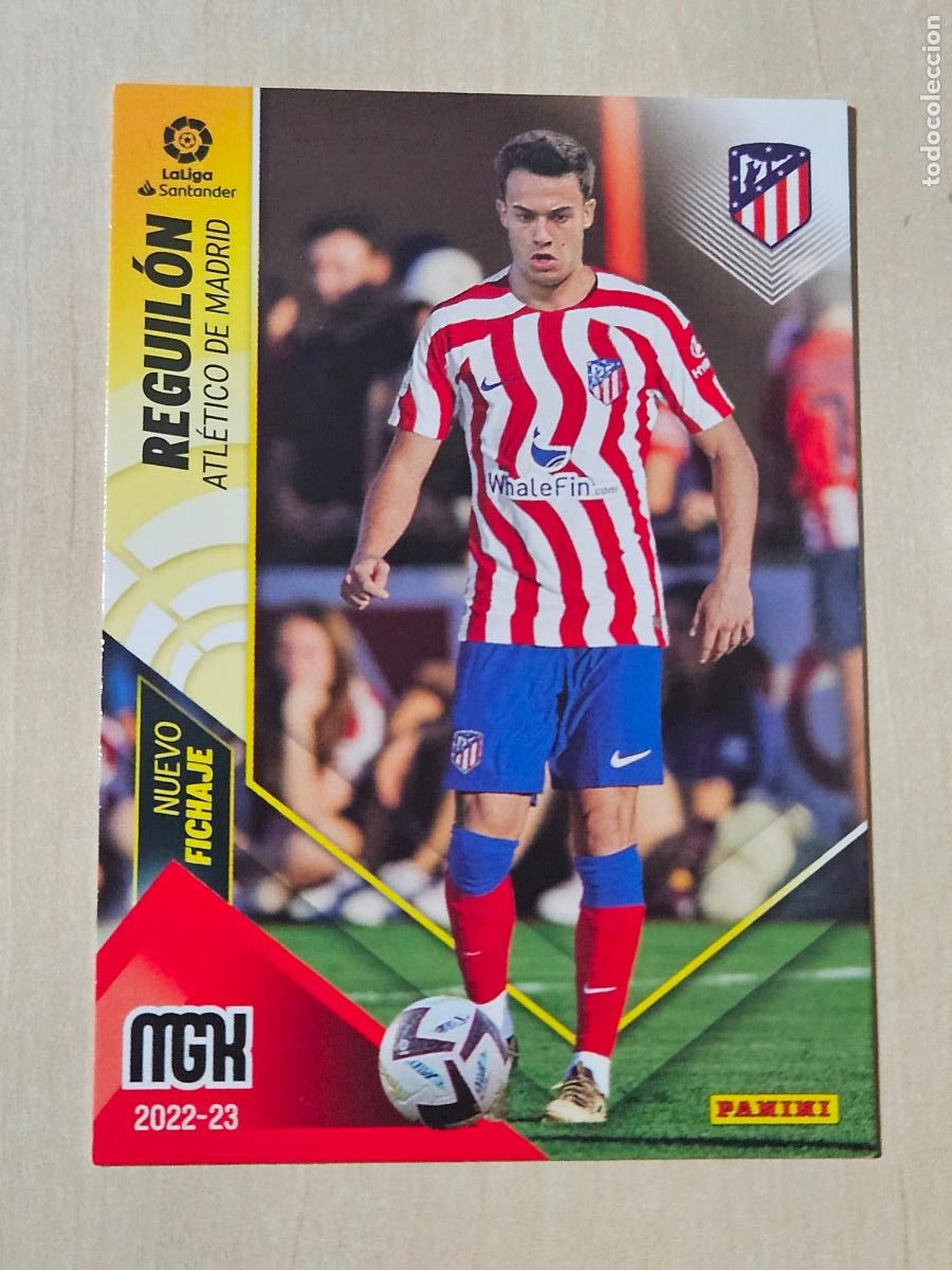 Fu&szlig;ball-Sticker: CROMO N&ordm; 474 REGUILON - MEGACRACKS 2022 23 - NUEVO FICHAJE