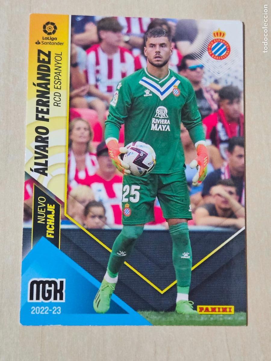 Fu&szlig;ball-Sticker: CROMO N&ordm; 477 ALVARO FERNANDEZ - MEGACRACKS 2022 23 - NUEVO FICHAJE