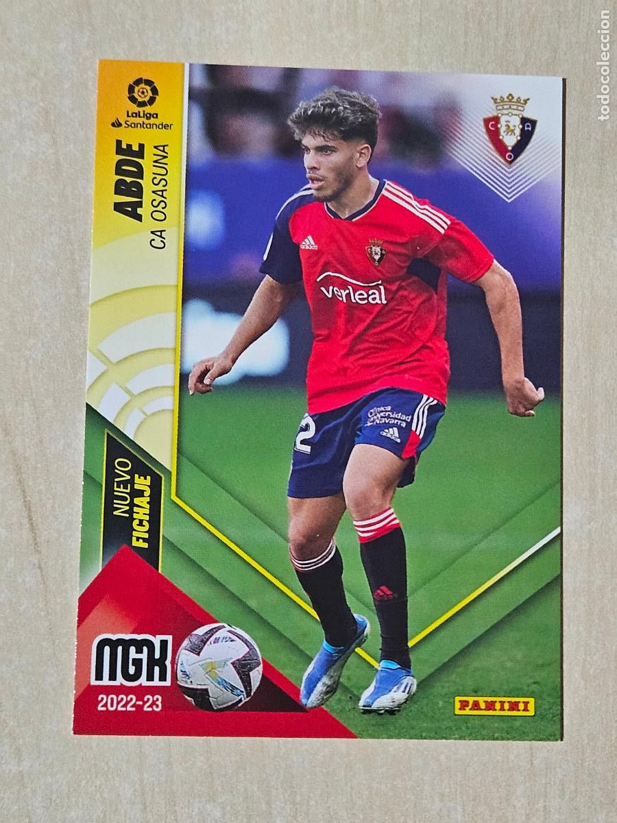 Fu&szlig;ball-Sticker: CROMO N&ordm; 485 ABDE - MEGACRACKS 2022 23 - NUEVO FICHAJE