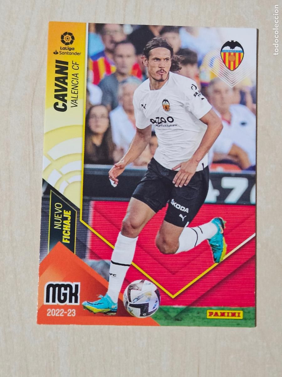 Fu&szlig;ball-Sticker: CROMO N&ordm; 489 CAVANI - MEGACRACKS 2022 23 - NUEVO FICHAJE