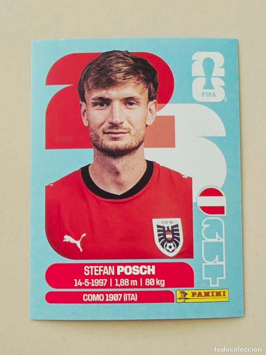 Fu&szlig;ball-Sticker: AUT 7 Stefan Posch, Austria, Panini FIFA World Cup Mundial 2026 Sticker