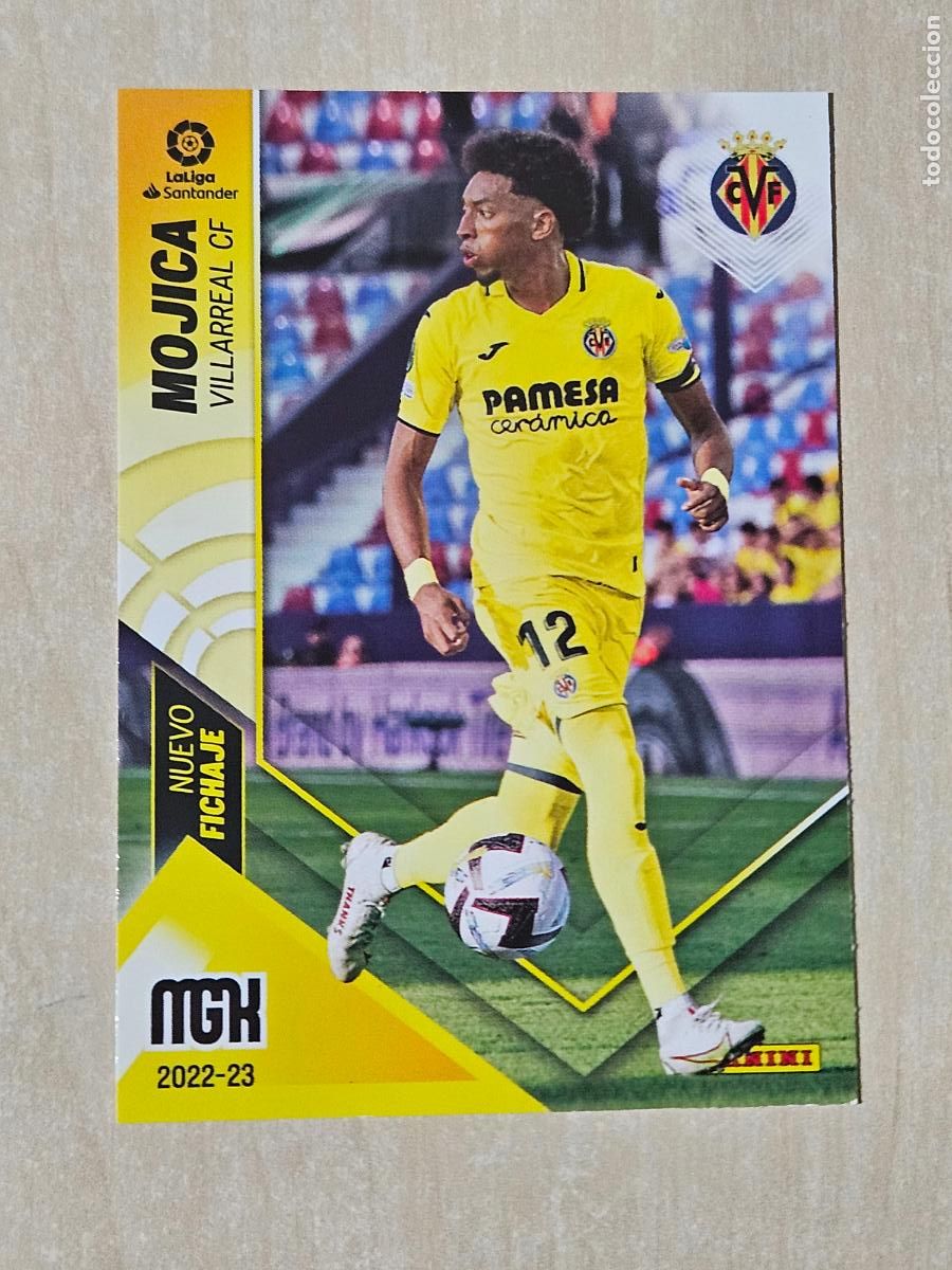 Fu&szlig;ball-Sticker: CROMO N&ordm; 490 MOJICA - MEGACRACKS 2022 23 - NUEVO FICHAJE