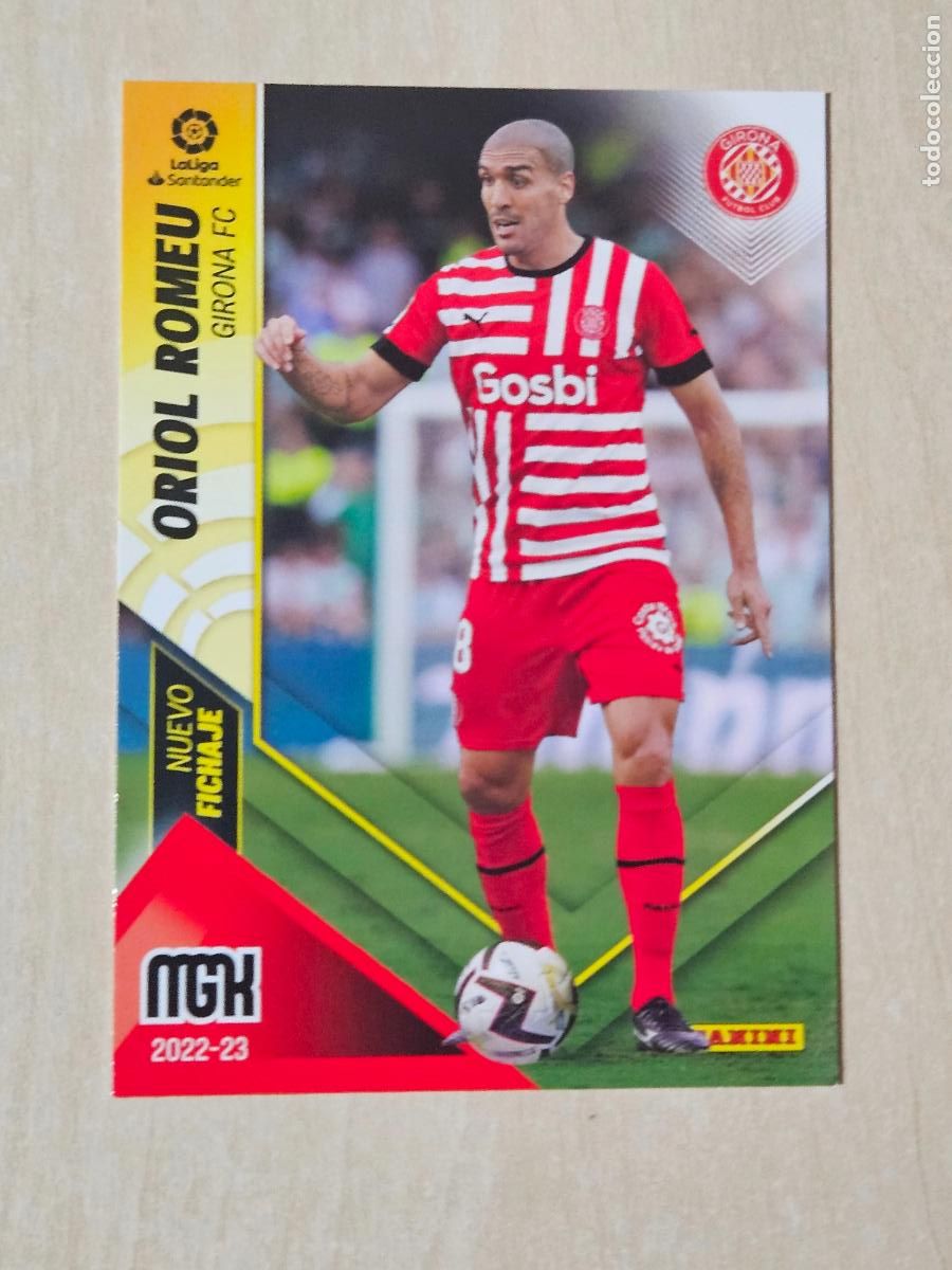 Fu&szlig;ball-Sticker: CROMO N&ordm; 491 ORIOL ROMEU - MEGACRACKS 2022 23 - NUEVO FICHAJE