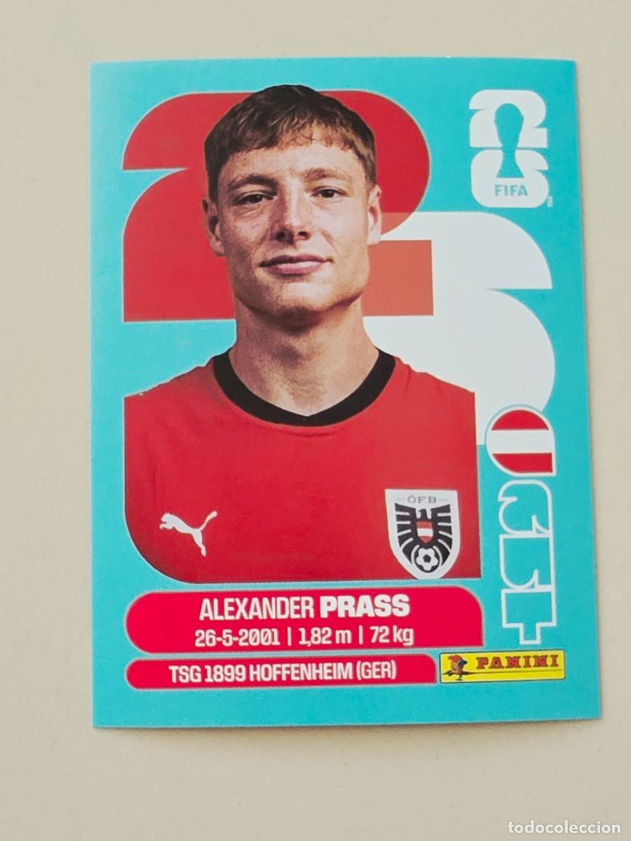 Fu&szlig;ball-Sticker: AUT 9 Alexander Prass, Austria, Panini FIFA World Cup Mundial 2026 Sticker