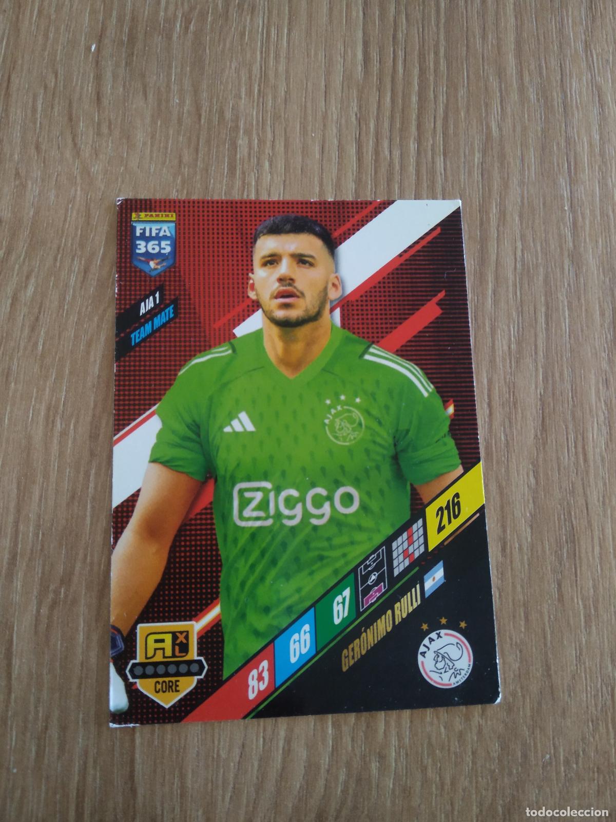 Fu&szlig;ball-Sticker: AJA 1 RULLI AJAX CROMO FUTBOL PANINI ADRENALYN 23-24 FIFA 365 2023-2024