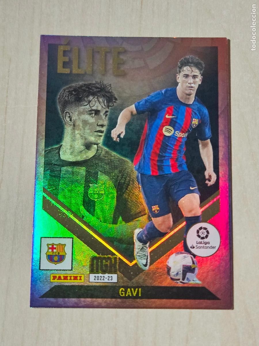 Cromos de F&uacute;tbol: CROMO N&ordm; 496 GAVI - MEGACRACKS 2022 23 - ELITE