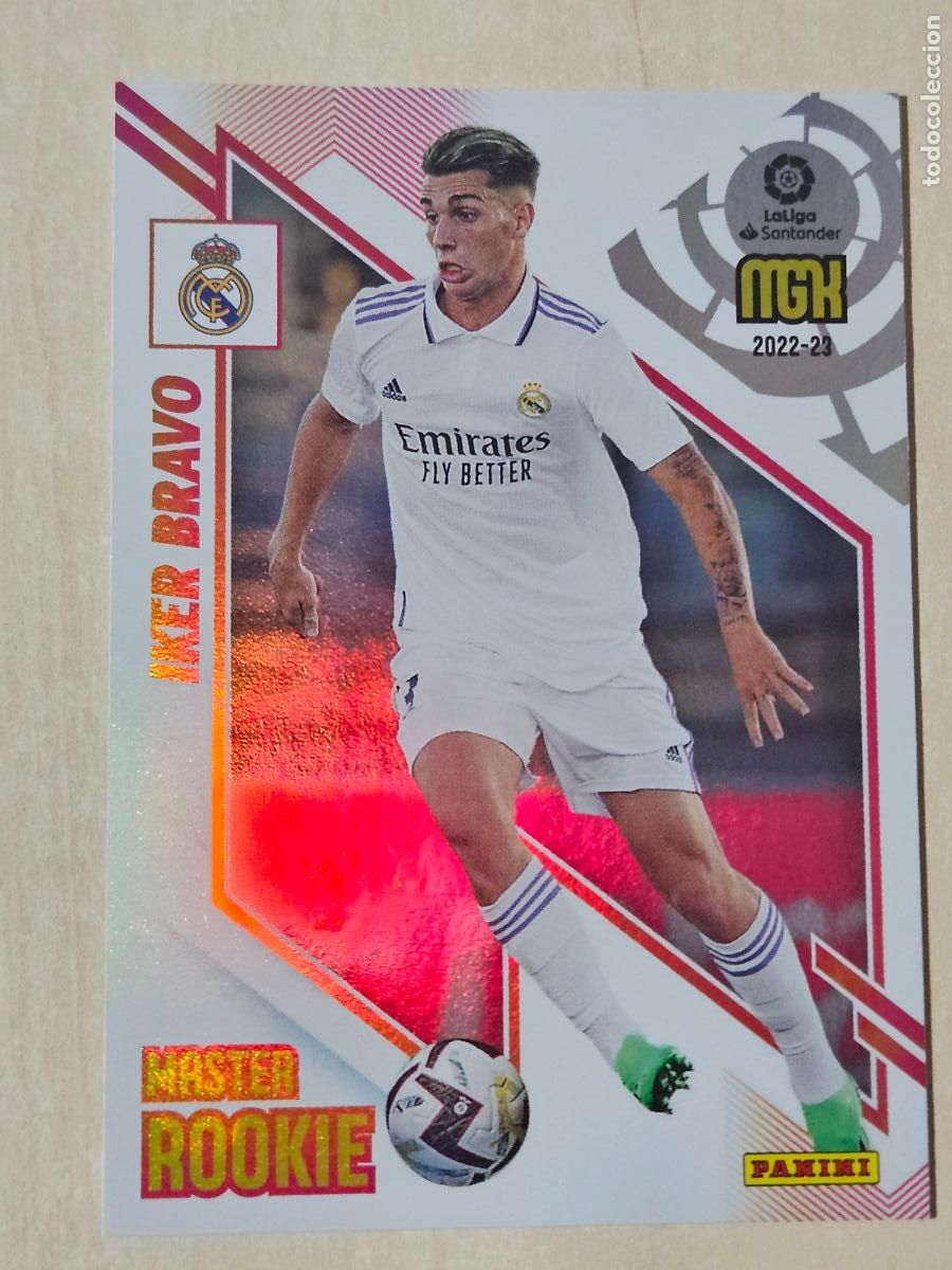 Cromos de F&uacute;tbol: CROMO N&ordm; 503 IKER BRAVO - MEGACRACKS 2022 23 - MASTER ROOKIE