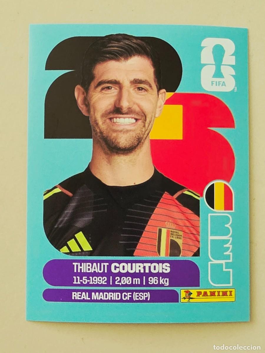 Cartes &agrave; collectionner de Football: BEL 2 Thibaout Courtois, B&eacute;lgica, Panini FIFA World Cup Mundial 2026 Sticker