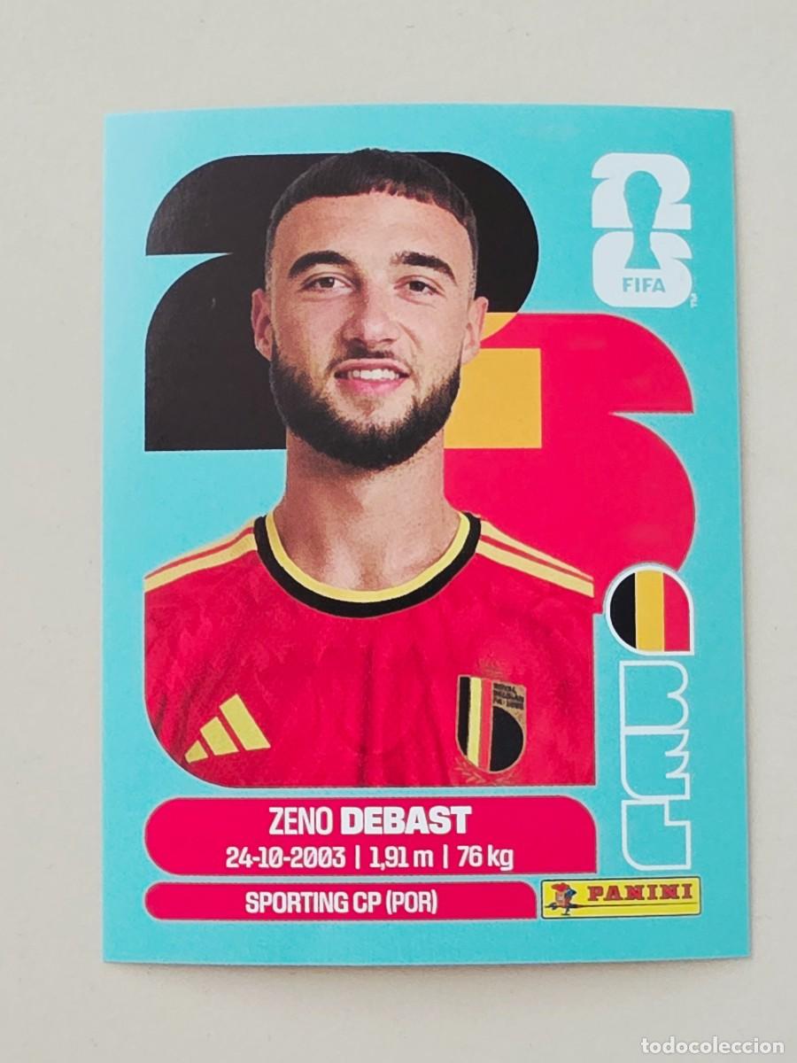 Cartes &agrave; collectionner de Football: BEL 5 Zeno Debast, B&eacute;lgica, Panini FIFA World Cup Mundial 2026 Sticker