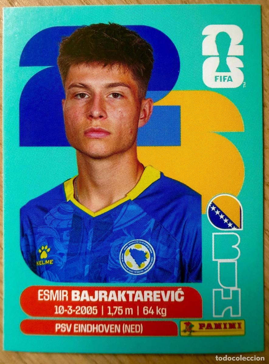 Cartes &agrave; collectionner de Football: BIH15 BIH 15 BAJRAKTEREVIC BOSNIA HERZEGOVINA MUNDIAL FIFA WORLD CUP 2026 26 STICKE PANINI SIN PEGAR