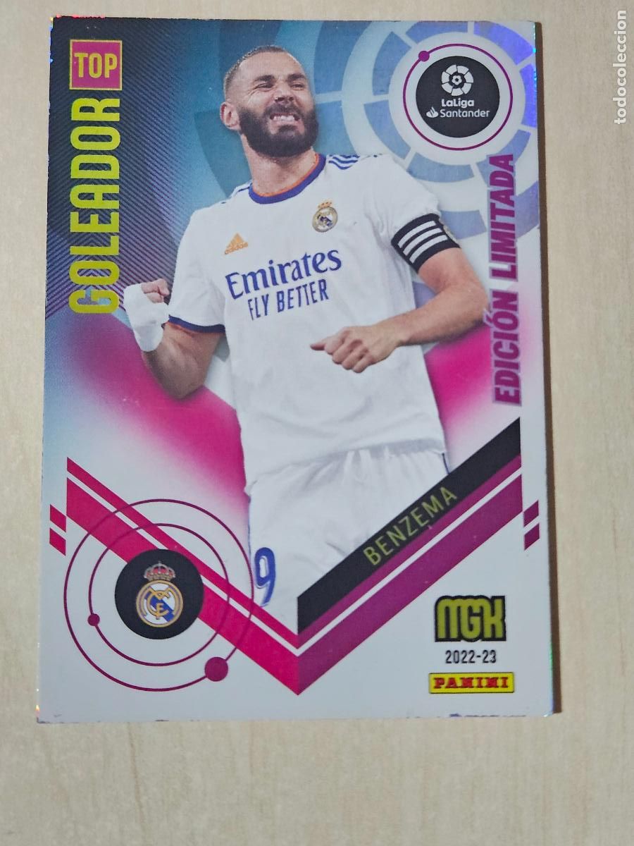 Cromos de Futebol: CROMO EDICION LIMITADA - MEGACRACKS 2022 23 - BENZEMA