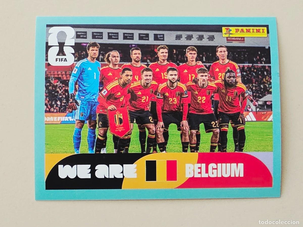 Cartes &agrave; collectionner de Football: BEL 13 Alineaci&oacute;n equipo plantilla, B&eacute;lgica, Panini FIFA World Cup Mundial 2026 Sticker