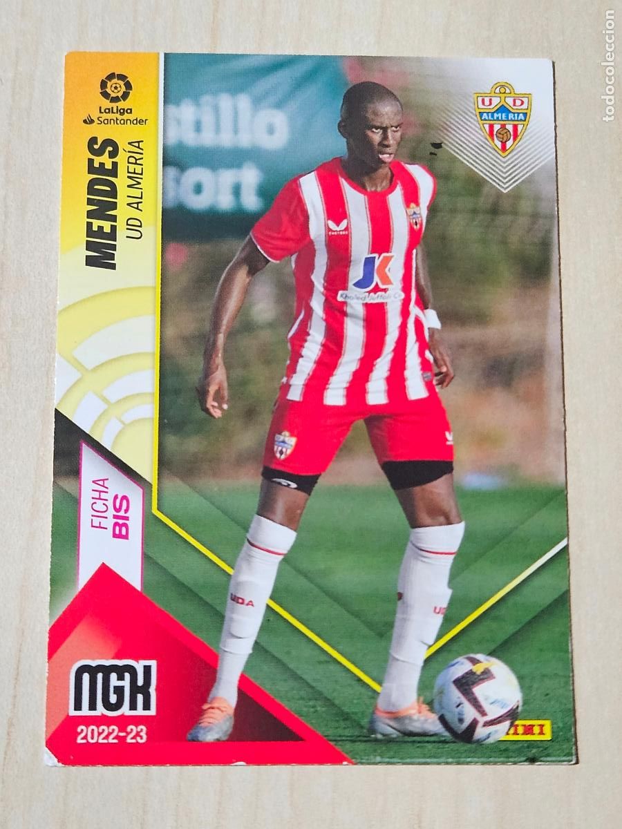 Cartes &agrave; collectionner de Football: CROMO N&ordm; 13 BIS MENDES - MEGACRACKS 2022 23 - ALMERIA
