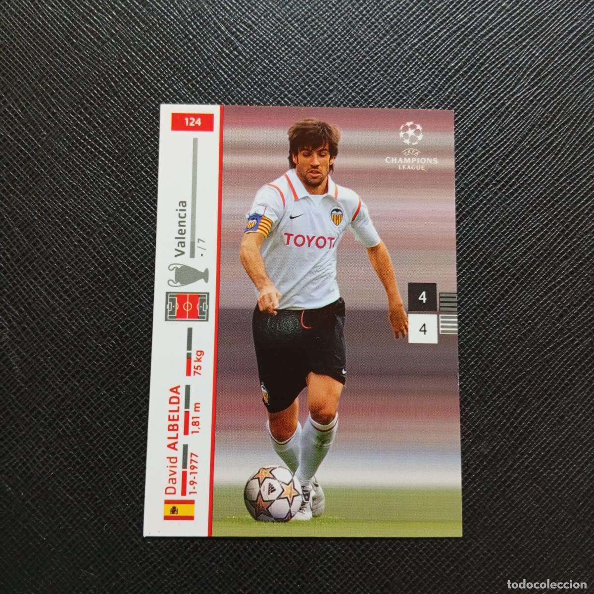 Cartes &agrave; collectionner de Football: 124 ALBELDA VALENCIA PANINI TRADING CARDS UEFA CHAMPIONS LEAGUE 2007 2008 - (MD2002-3) PG19