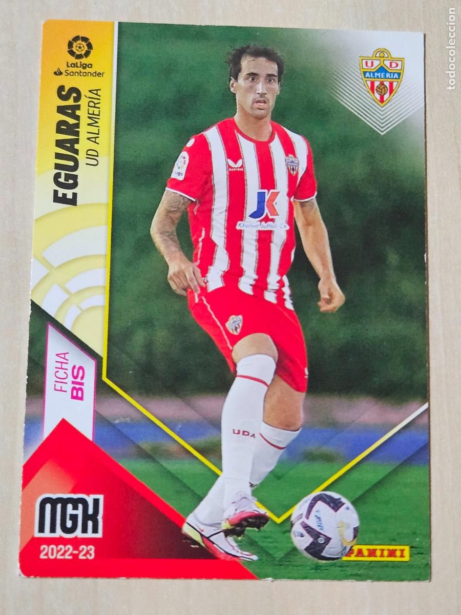 Cromos de Futebol: CROMO N&ordm; 21 BIS EGUARAS - MEGACRACKS 2022 23 - ALMERIA