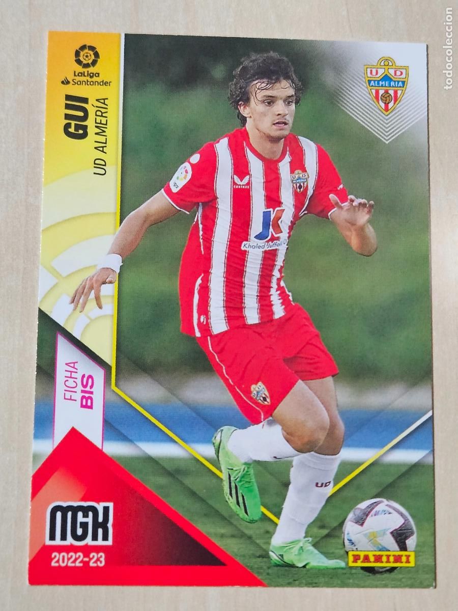 Cromos de Futebol: CROMO N&ordm; 22 BIS GUI - MEGACRACKS 2022 23 - ALMERIA