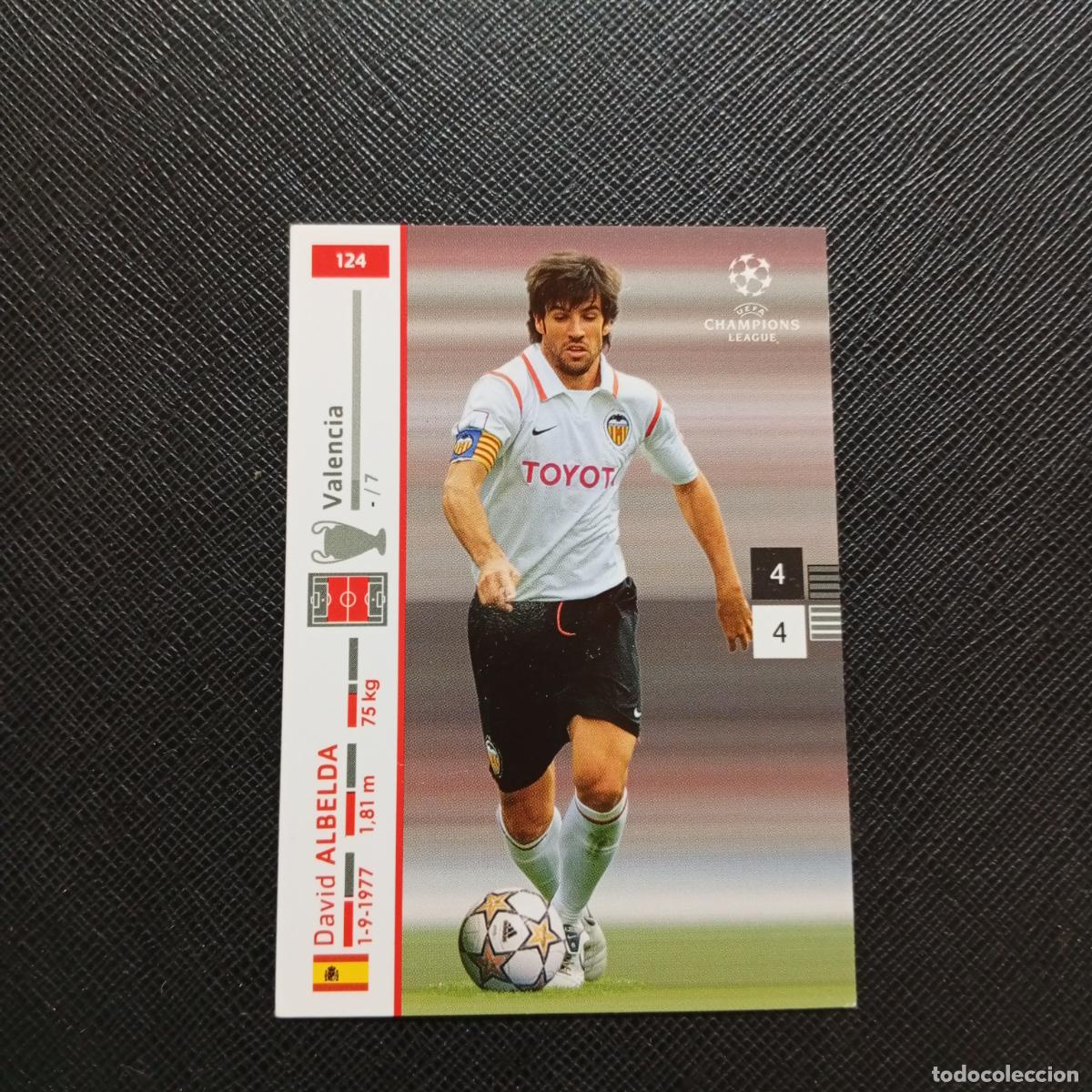 Cromos de F&uacute;tbol: 124 ALBELDA VALENCIA PANINI TRADING CARDS UEFA CHAMPIONS LEAGUE 2007 2008 - (MD2002-3) PG21