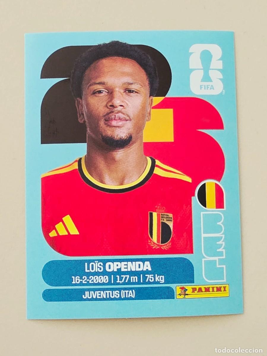 Cromos de F&uacute;tbol: BEL 19 Lo&iuml;s Openda, B&eacute;lgica, Panini FIFA World Cup Mundial 2026 Sticker