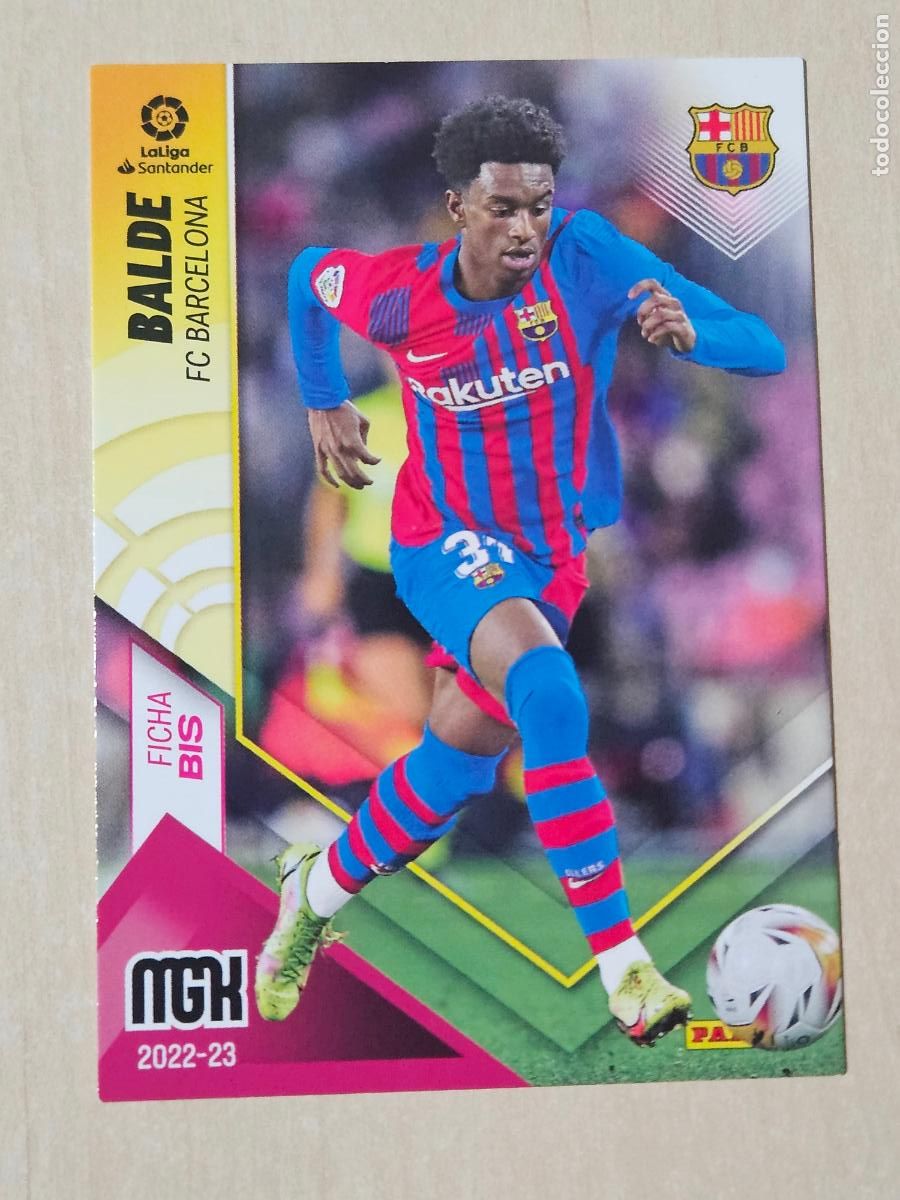 Cromos de F&uacute;tbol: CROMO N&ordm; 75 BIS BALDE - MEGACRACKS 2022 23 - BARCELONA