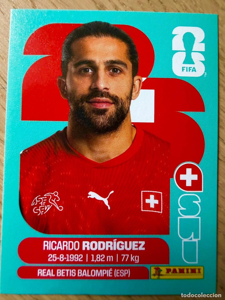 Cromos de F&uacute;tbol: SUI5 SUI 5 RICARDO RODRIGUEZ SUIZA MUNDIAL FIFA WORLD CUP 2026 26 STICKER CROMO PANINI SIN PEGAR