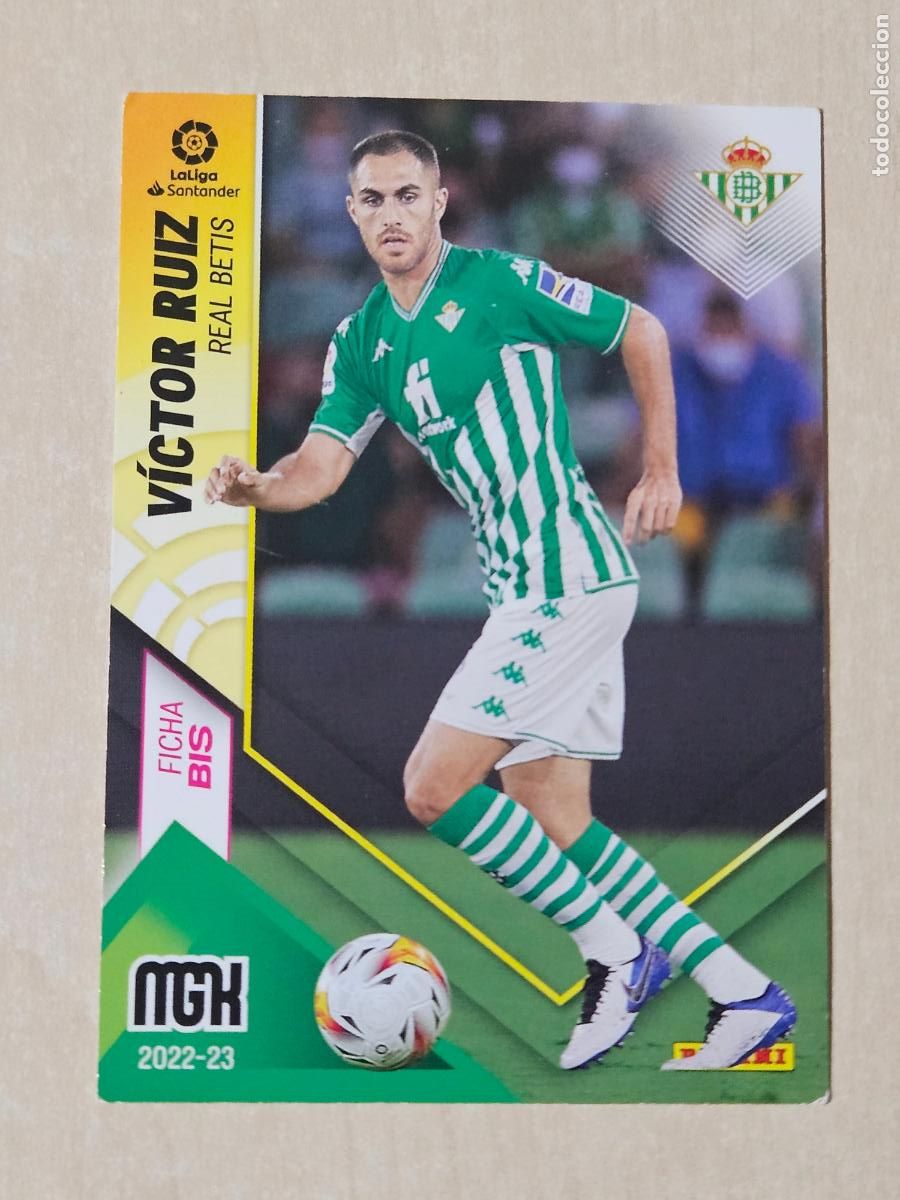 Cromos de F&uacute;tbol: CROMO N&ordm; 87 BIS VICTOR RUIZ - MEGACRACKS 2022 23 - REAL BETIS