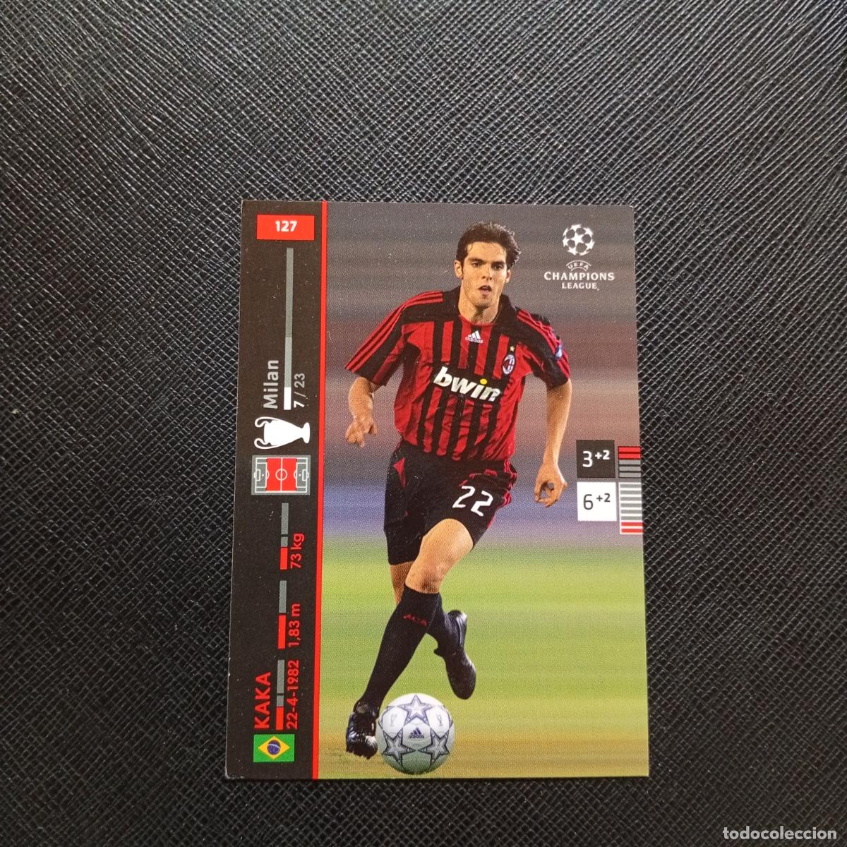 Cromos de F&uacute;tbol: 127 KAKA MILAN PANINI TRADING CARDS UEFA CHAMPIONS LEAGUE 2007 2008 - (MD2002-3) PG21