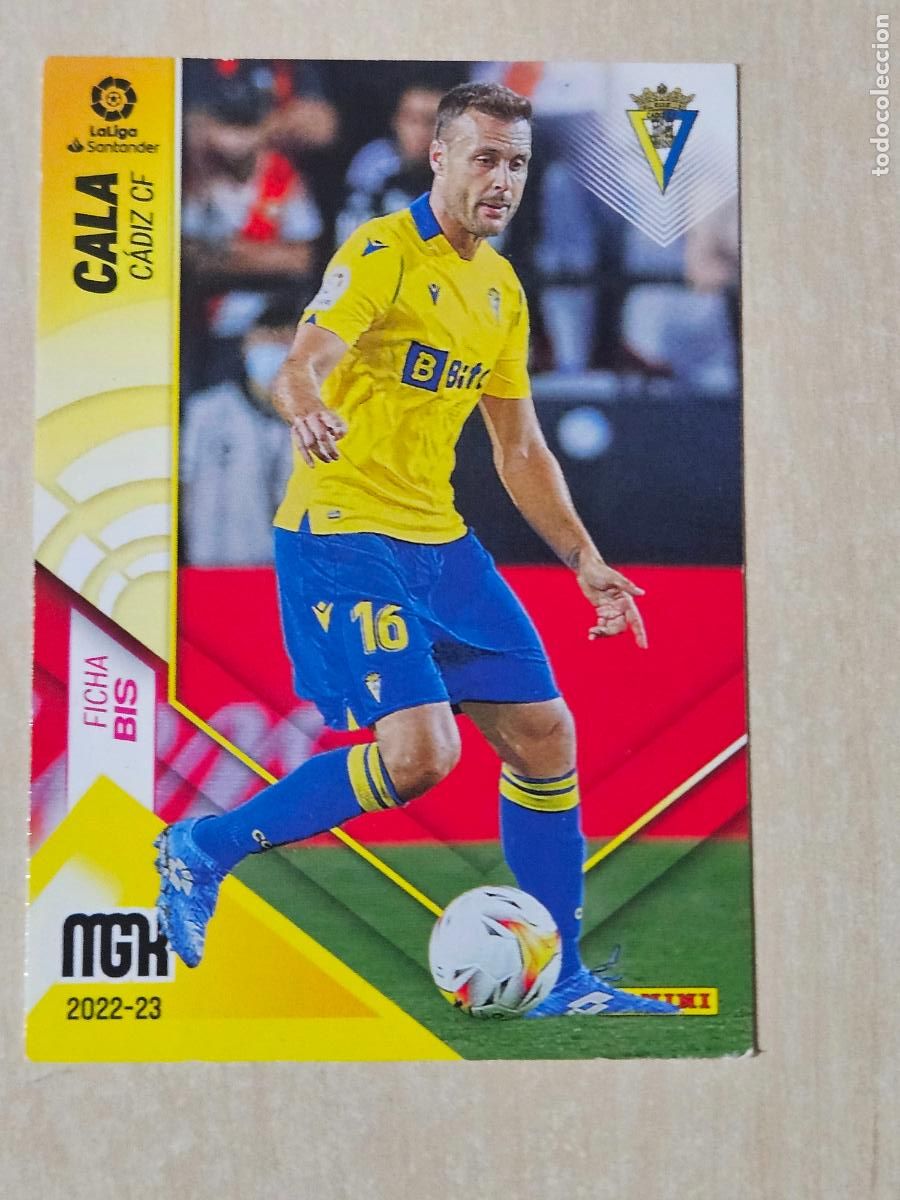 Football Stickers: CROMO N&ordm; 106 BIS CALA - MEGACRACKS 2022 23 - CADIZ