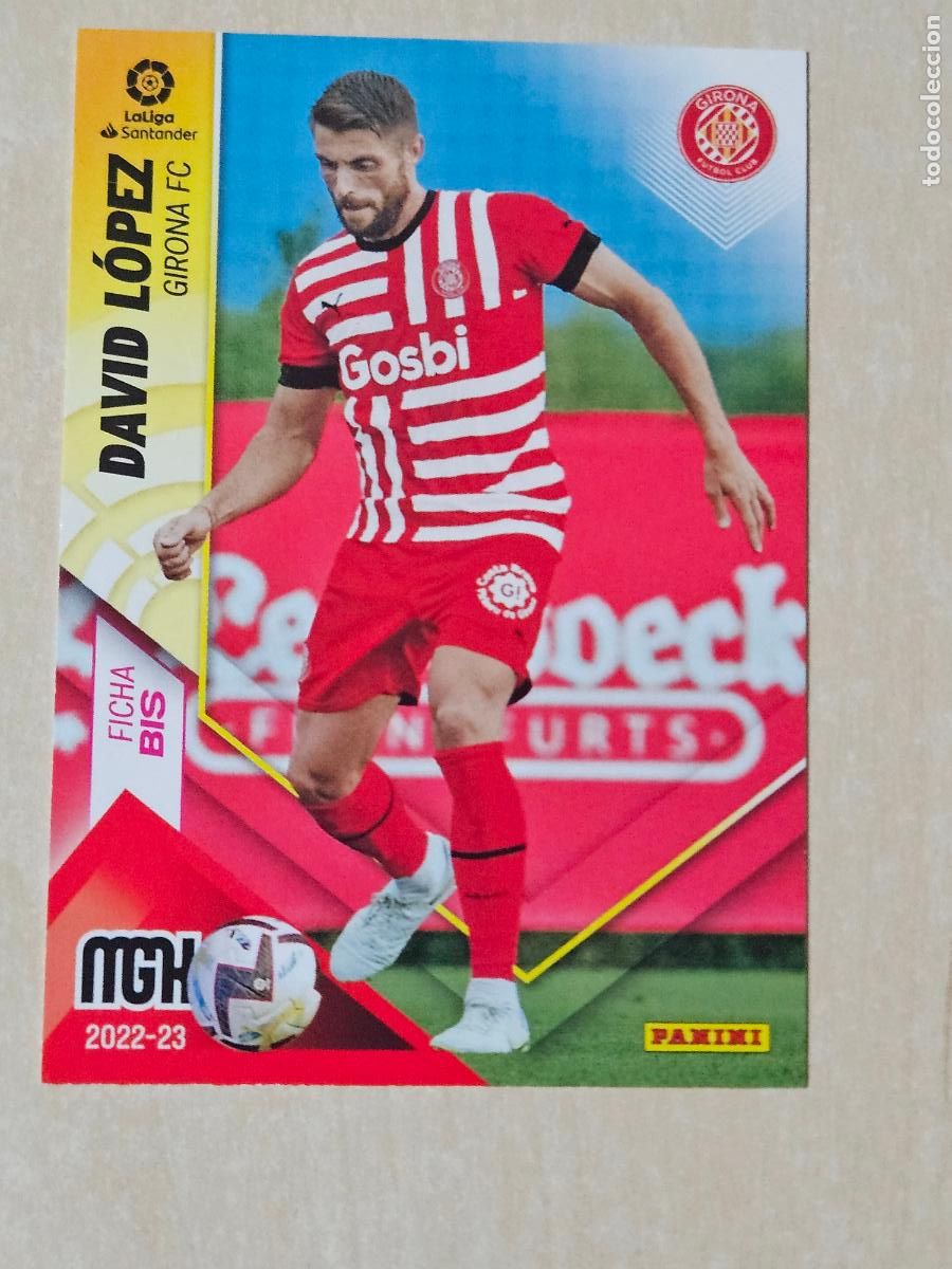 Cromos de F&uacute;tbol: CROMO N&ordm; 200 BIS DAVID LOPEZ - MEGACRACKS 2022 23 - GIRONA