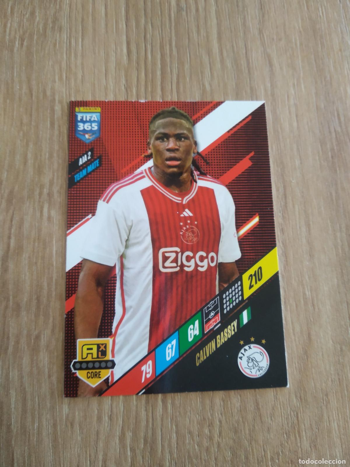 Cromos de F&uacute;tbol: AJA 2 CALVIN BASSEY AJAX CROMO FUTBOL PANINI ADRENALYN 23-24 FIFA 365 2023-2024