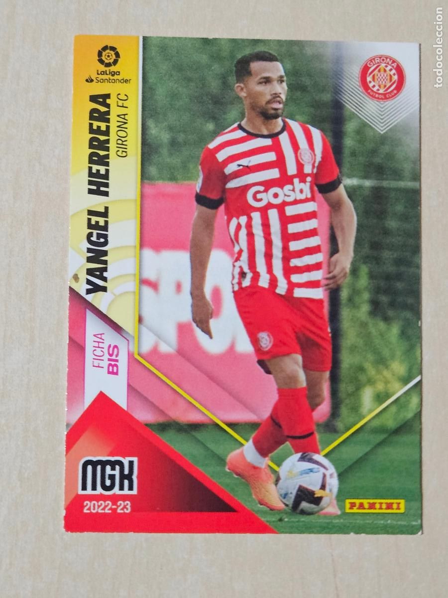 Cromos de F&uacute;tbol: CROMO N&ordm; 204 BIS YANGEL HERRERA - MEGACRACKS 2022 23 - GIRONA
