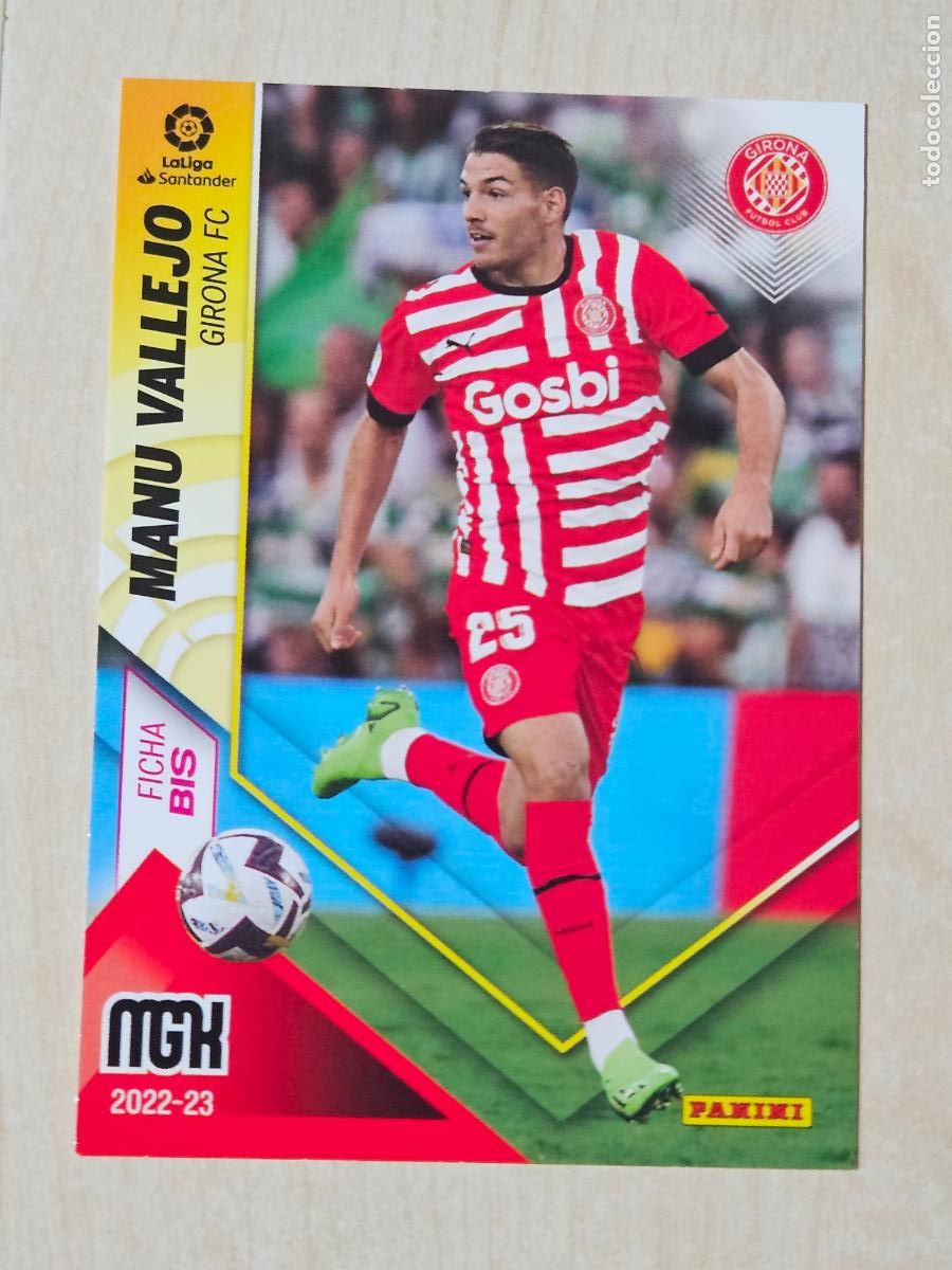 Cromos de F&uacute;tbol: CROMO N&ordm; 205 BIS MANU VALLEJO - MEGACRACKS 2022 23 - GIRONA