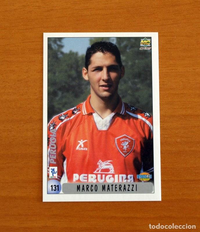 Cromos de F&uacute;tbol: Perugia -N&ordm; 131 Marco Materazzi-Jorge Eladio Bolano -Mundicromo 1999-2000-99-00 Calciatori-Italia