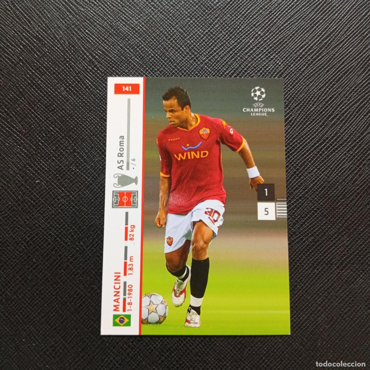 Cromos de F&uacute;tbol: 141 MANCINI ROMA PANINI TRADING CARDS UEFA CHAMPIONS LEAGUE 2007 2008 - (MD2002-3) PG22