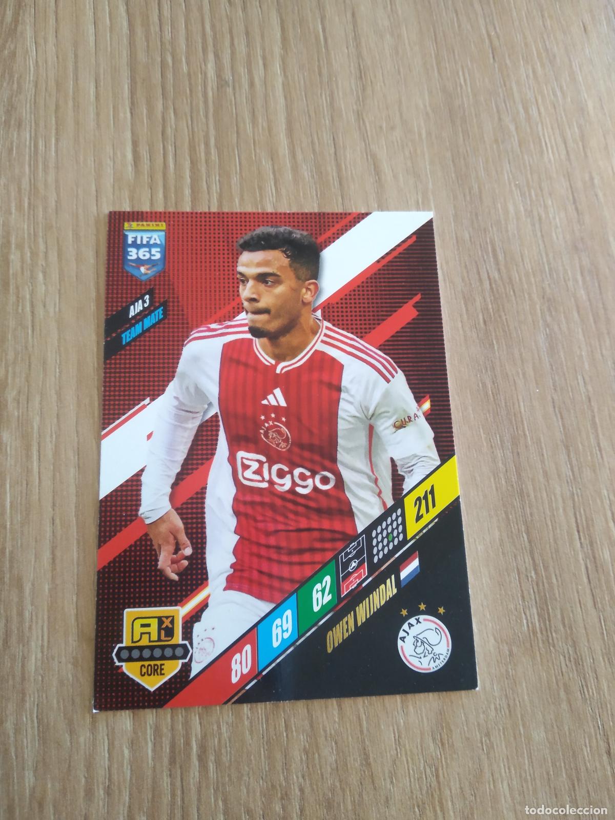 Cromos de F&uacute;tbol: AJA 3 OWEN WIJNDAL AJAX CROMO FUTBOL PANINI ADRENALYN 23-24 FIFA 365 2023-2024