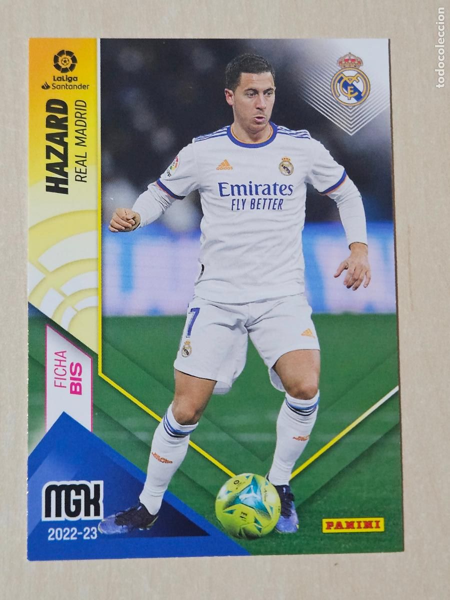 Cromos de F&uacute;tbol: CROMO N&ordm; 223 BIS HAZARD - MEGACRACKS 2022 23 - REAL MADRID