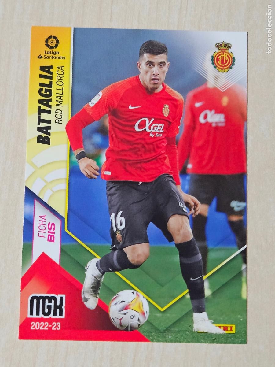 Cromos de F&uacute;tbol: CROMO N&ordm; 238 BIS BATTAGLIA - MEGACRACKS 2022 23 - MALLORCA