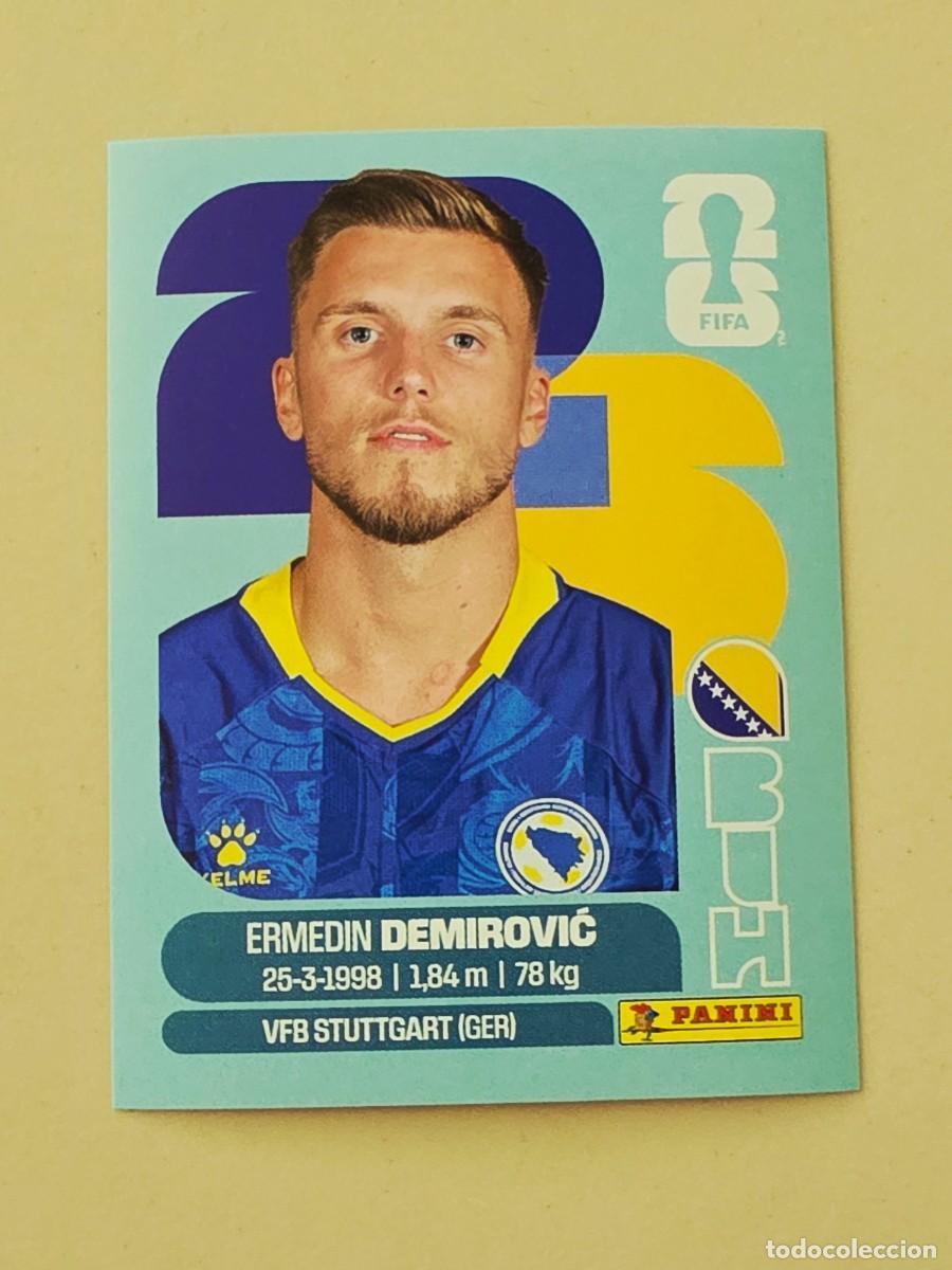 Cromos de F&uacute;tbol: BIH 17 Ermedin Demirović, Bosnia & Herzegovina, Panini FIFA World Cup Mundial 2026 Sticker