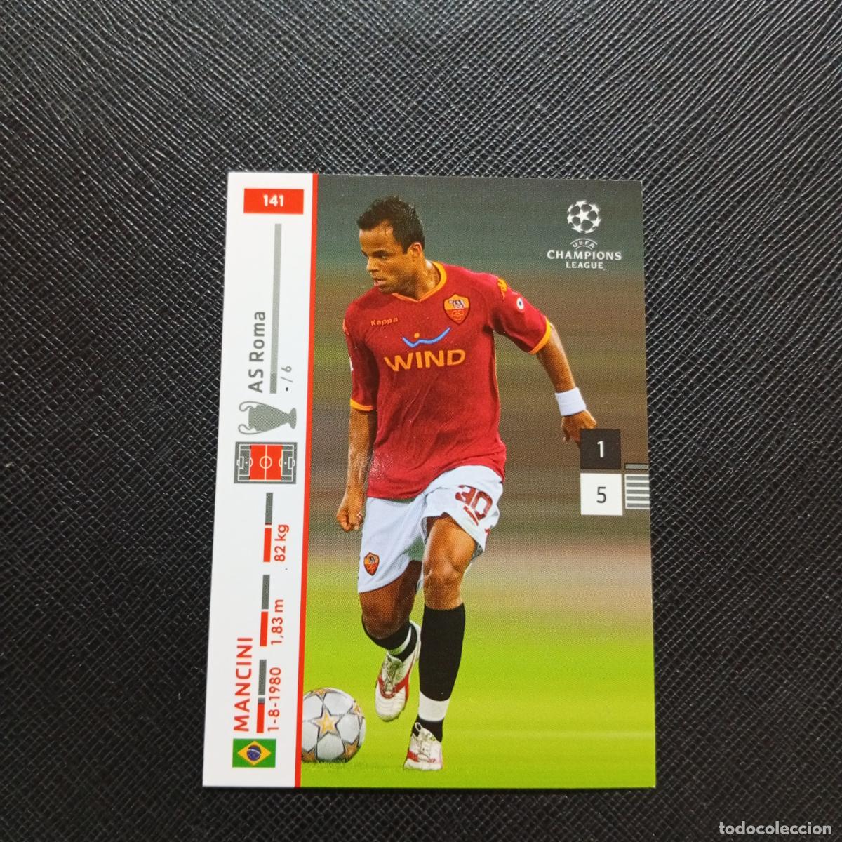 Cromos de F&uacute;tbol: 141 MANCINI ROMA PANINI TRADING CARDS UEFA CHAMPIONS LEAGUE 2007 2008 - (MD2002-3) PG23 B