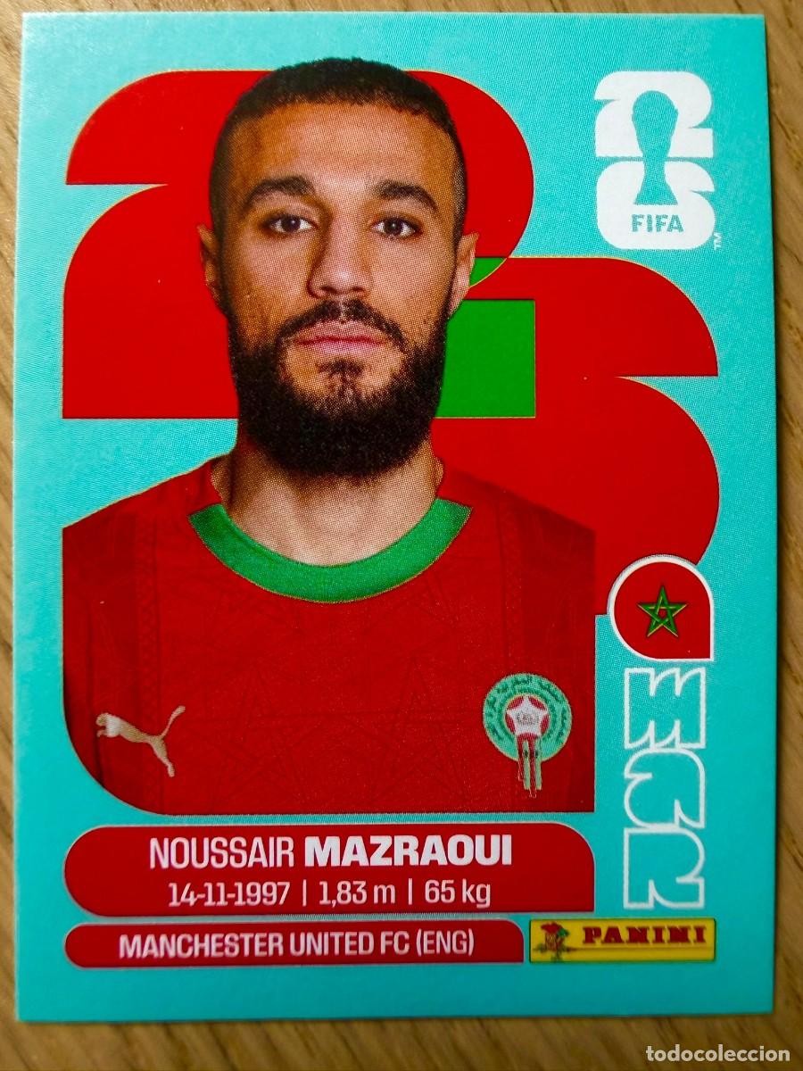 Cromos de F&uacute;tbol: MAR5 MAR 5 MAZRZOUI MARRUECOS MUNDIAL FIFA WORLD CUP 2026 26 STICKER CROMO PANINI SIN PEGAR