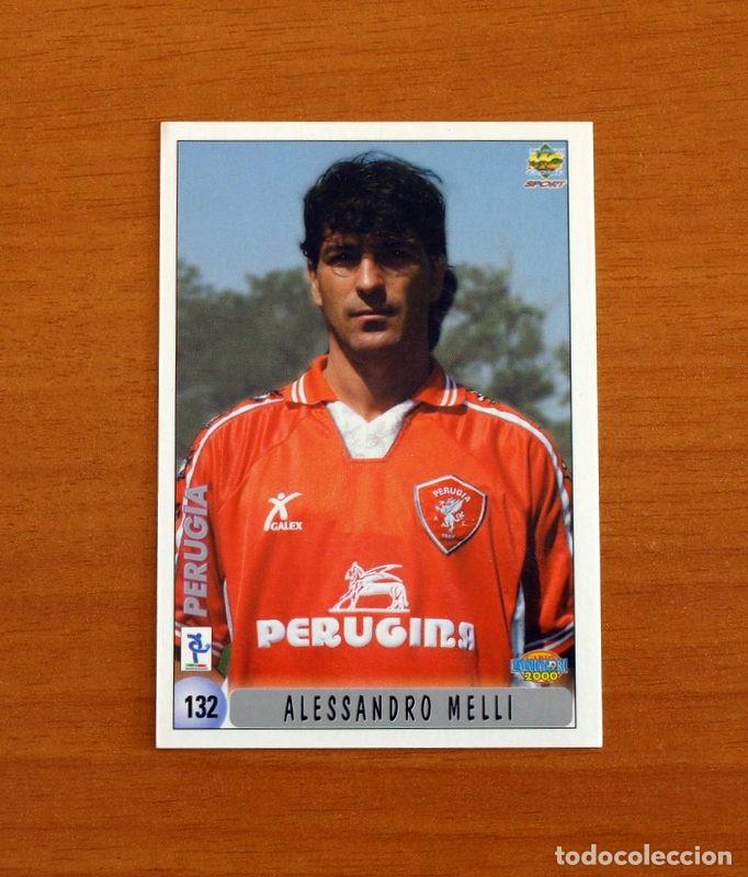 Cromos de F&uacute;tbol: Perugia -N&ordm; 132 Alessandro Melli-Check-List -Mundicromo 1999-2000-99-00 Calciatori-Italia