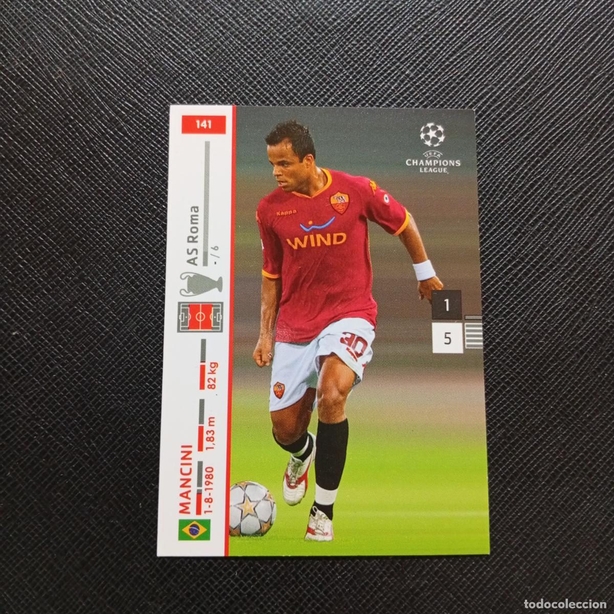 Cromos de F&uacute;tbol: 141 MANCINI ROMA PANINI TRADING CARDS UEFA CHAMPIONS LEAGUE 2007 2008 - (MD2002-3) PG24
