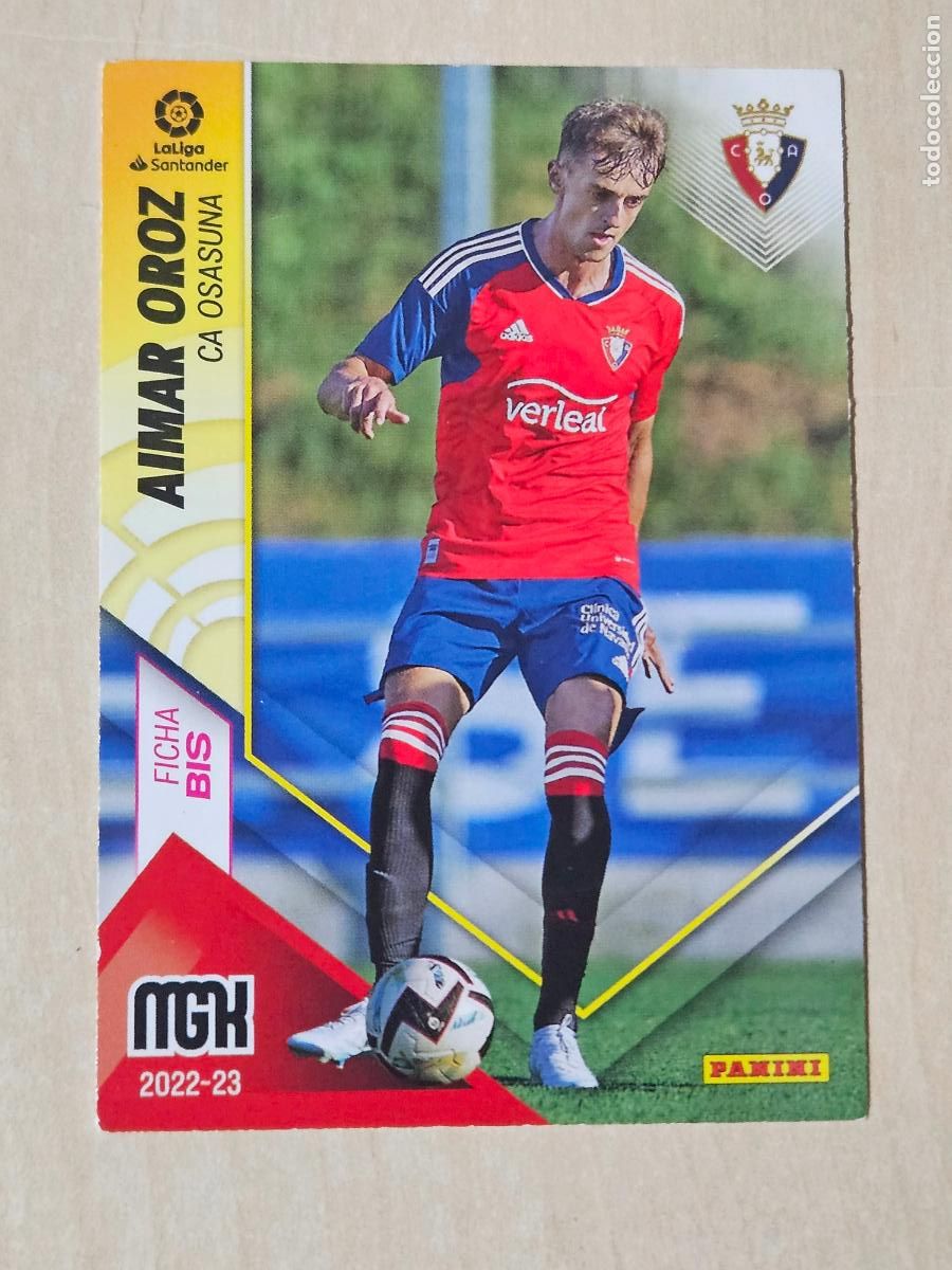 Cromos de F&uacute;tbol: CROMO N&ordm; 255 BIS AIMAR OROZ - MEGACRACKS 2022 23 - OSASUNA
