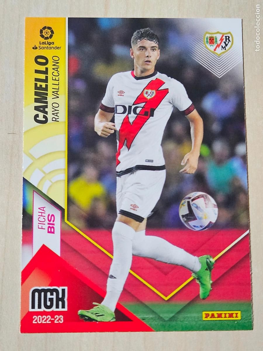 Cromos de F&uacute;tbol: CROMO N&ordm; 278 BIS CAMELLO - MEGACRACKS 2022 23 - RAYO VALLECANO