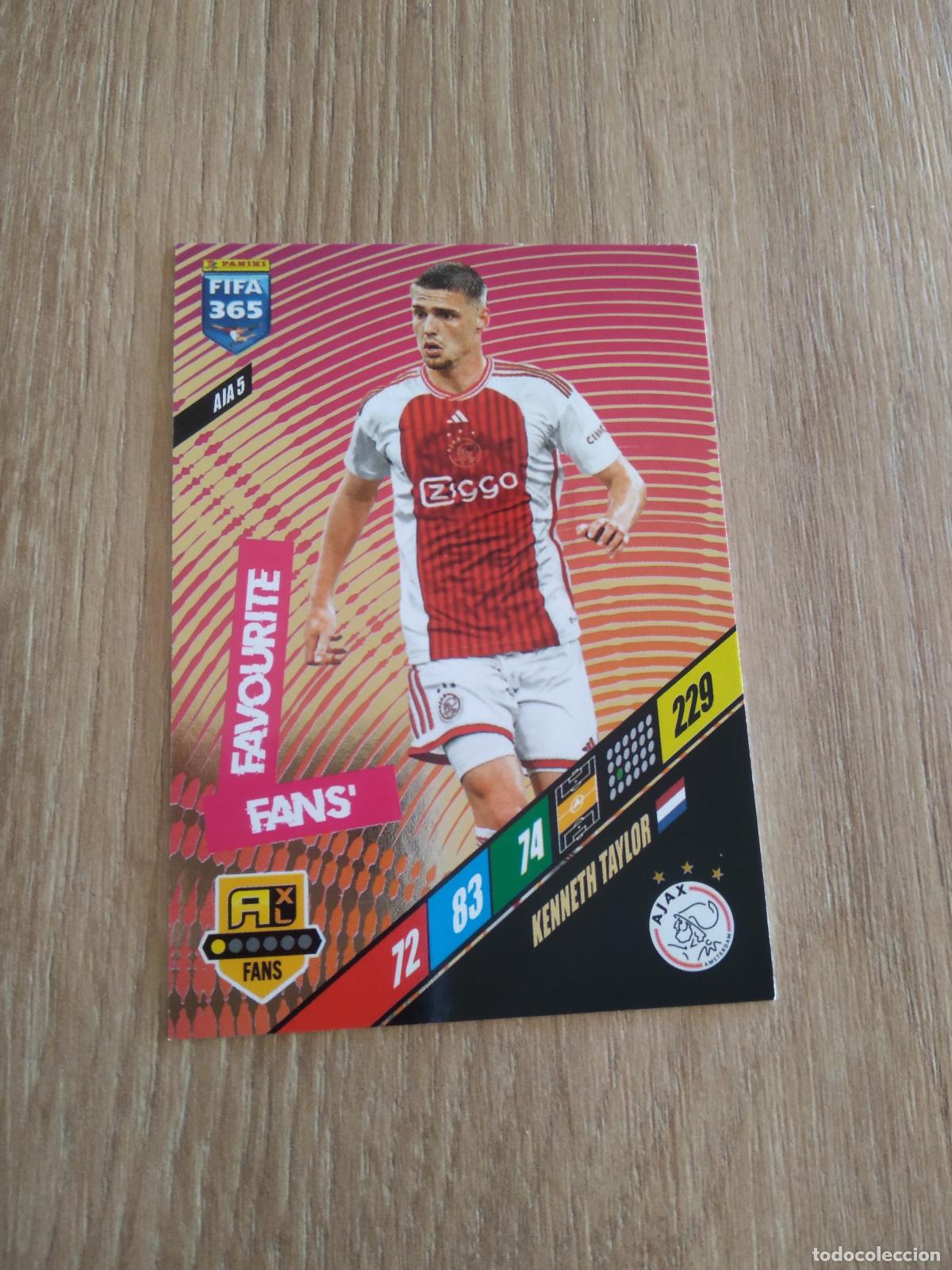Cromos de F&uacute;tbol: AJA 5 KENNETH TAYLOR AJAX CROMO FUTBOL PANINI ADRENALYN 23-24 FIFA 365 2023-2024