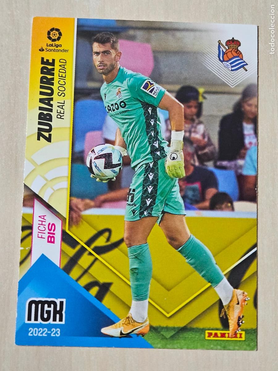 Cromos de F&uacute;tbol: CROMO N&ordm; 282 BIS ZUBIAURRE - MEGACRACKS 2022 23 - REAL SOCIEDAD