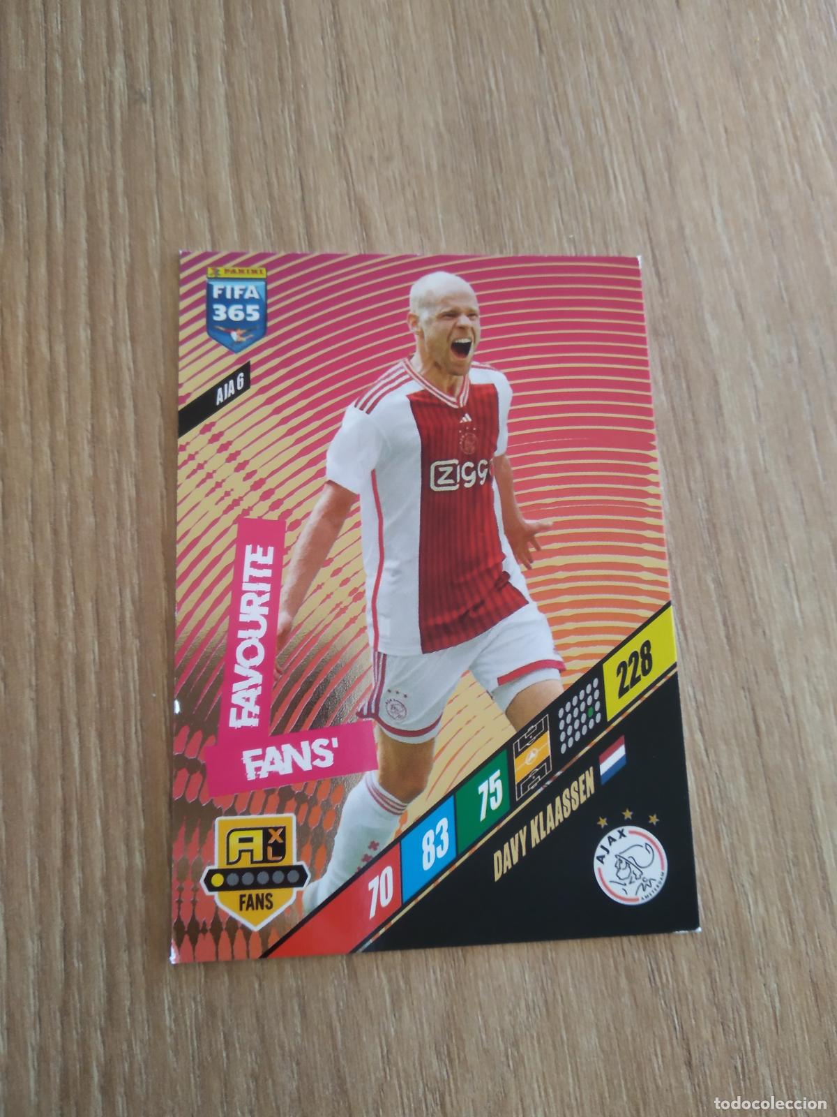 Cromos de F&uacute;tbol: AJA 6 DAVY KLAASSEN AJAX CROMO FUTBOL PANINI ADRENALYN 23-24 FIFA 365 2023-2024