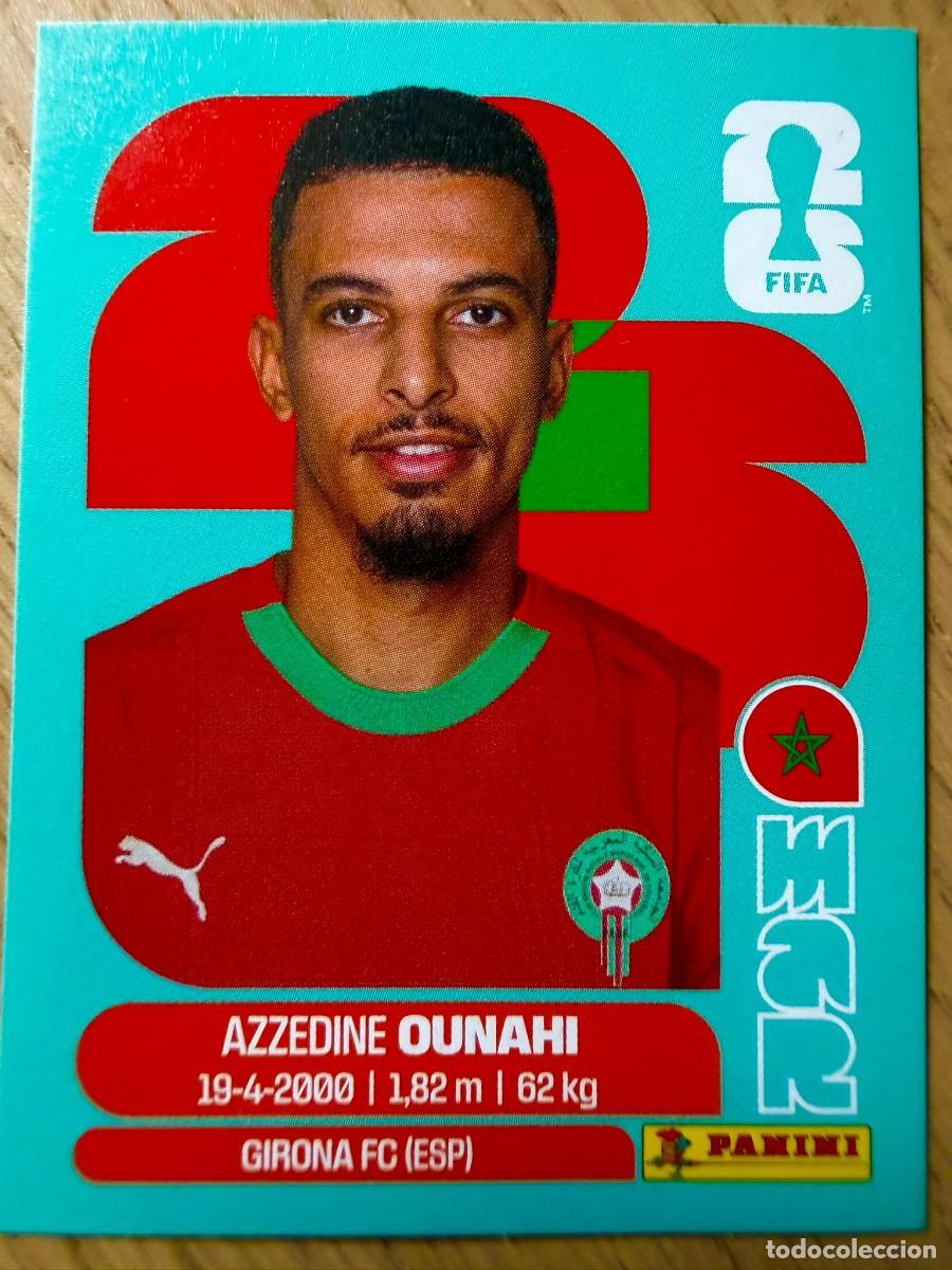Cromos de F&uacute;tbol: MAR11 MAR 11 OUNAHI MARRUECOS MUNDIAL FIFA WORLD CUP 2026 26 STICKER CROMO PANINI SIN PEGAR