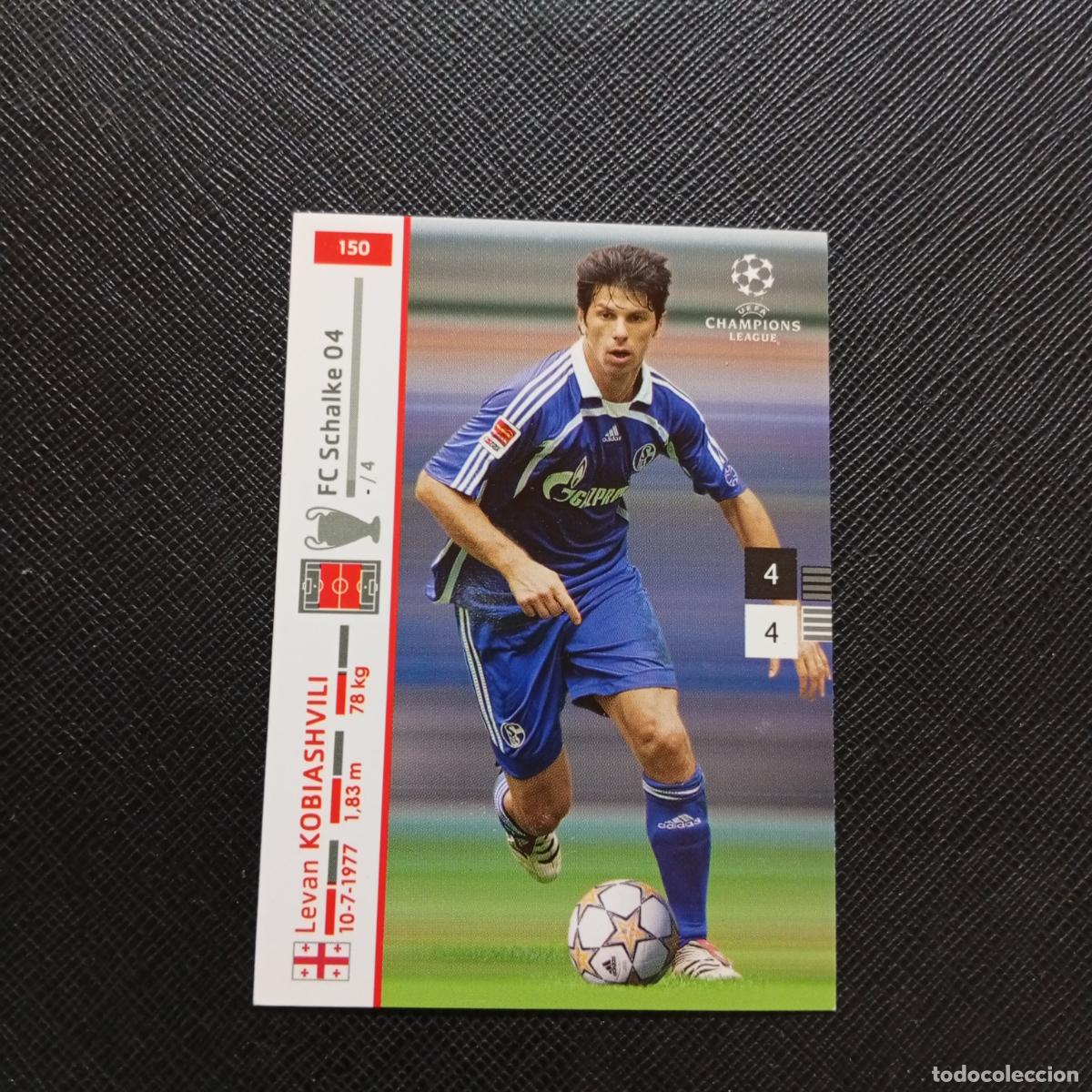 Cromos de F&uacute;tbol: 150 KOBIASHVILI SCHALKE 04 PANINI TRADING CARDS UEFA CHAMPIONS LEAGUE 2007 2008 - (MD2002-3) PG24 B
