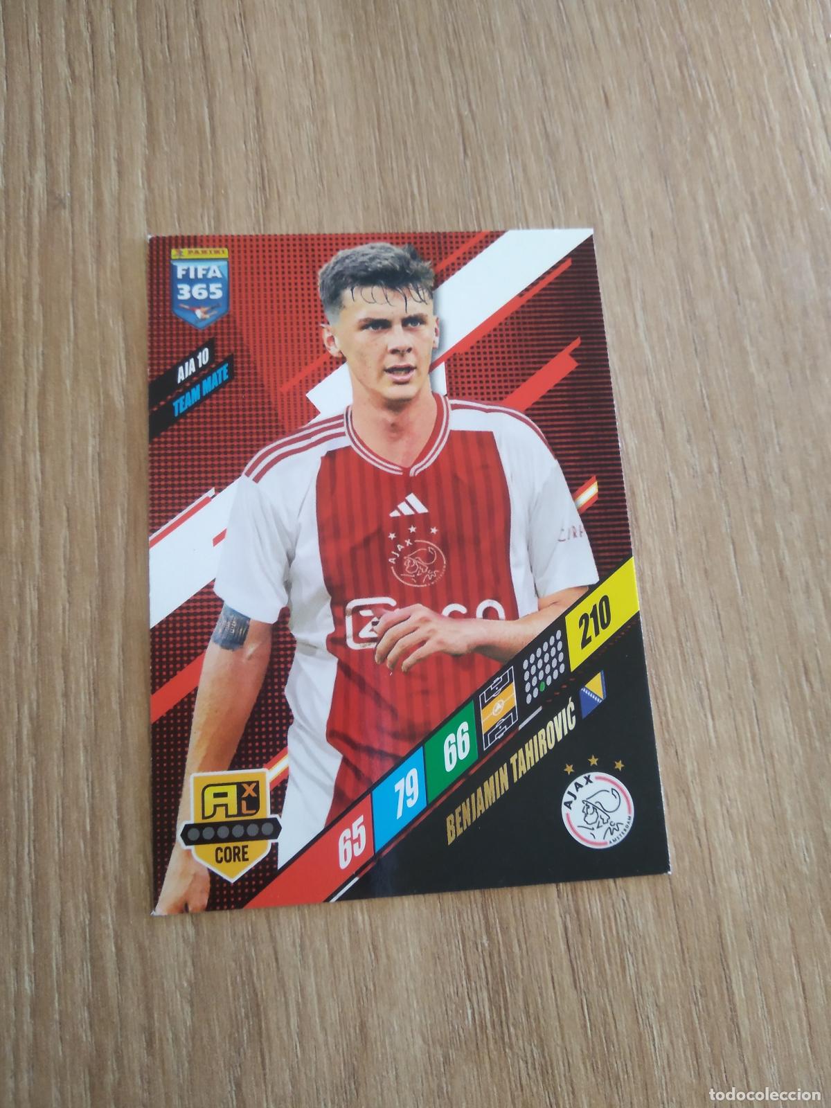 Cromos de F&uacute;tbol: AJA 10 BENJAMIN TAHIROVIC AJAX CROMO FUTBOL PANINI ADRENALYN 23-24 FIFA 365 2023-2024